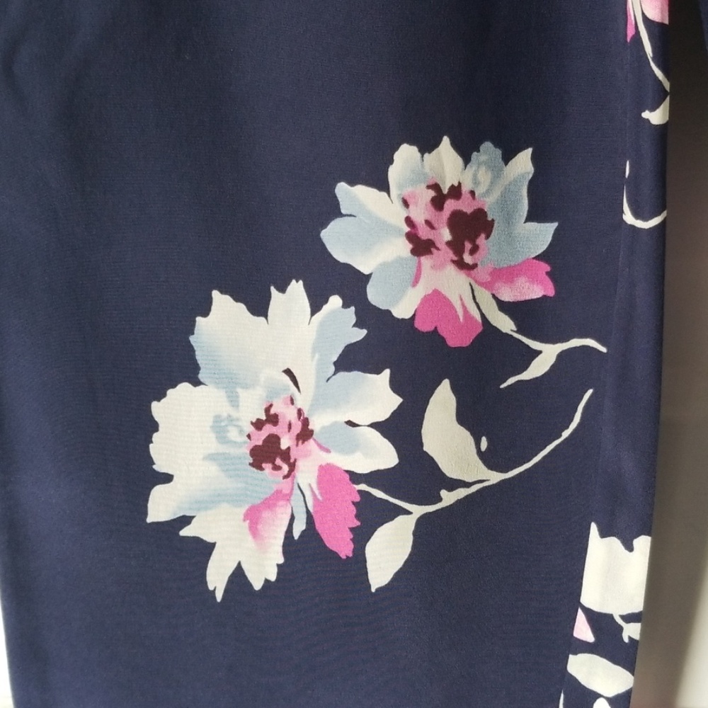 Joie 100% Silk Floral Pants - Picture 4 of 5